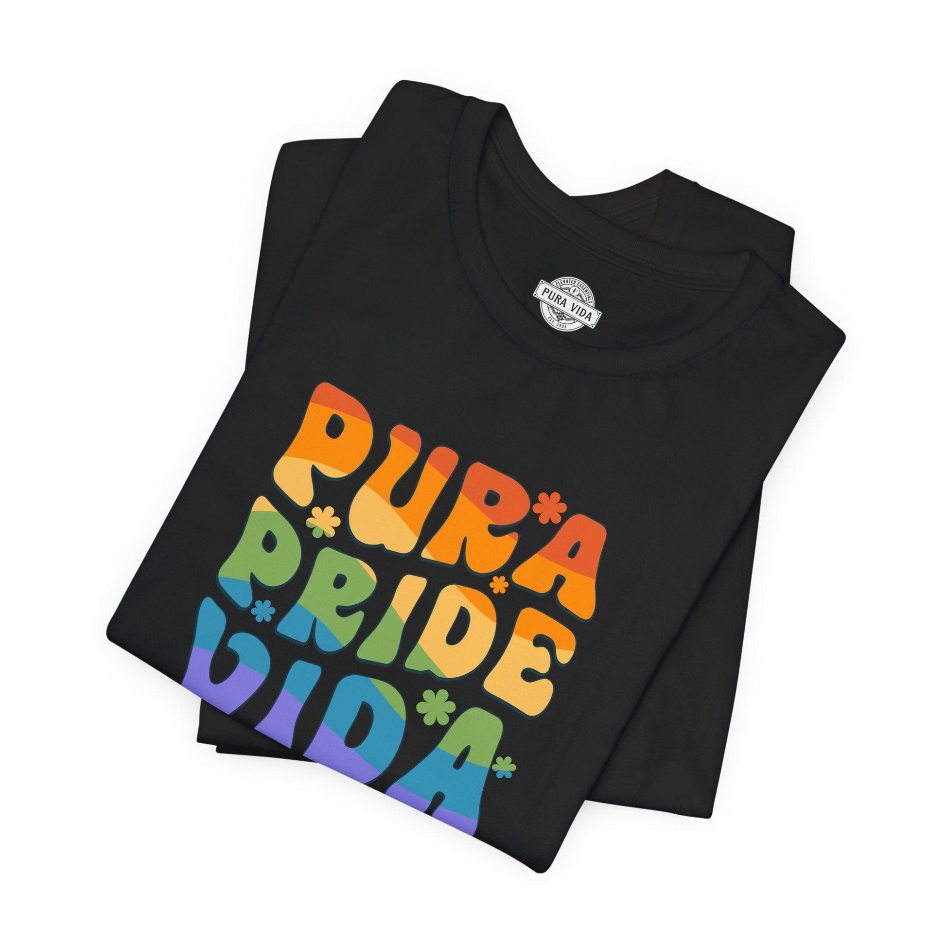 Groovy Pura Pride Vida - Short Sleeve tee - The Pura Vida Co.