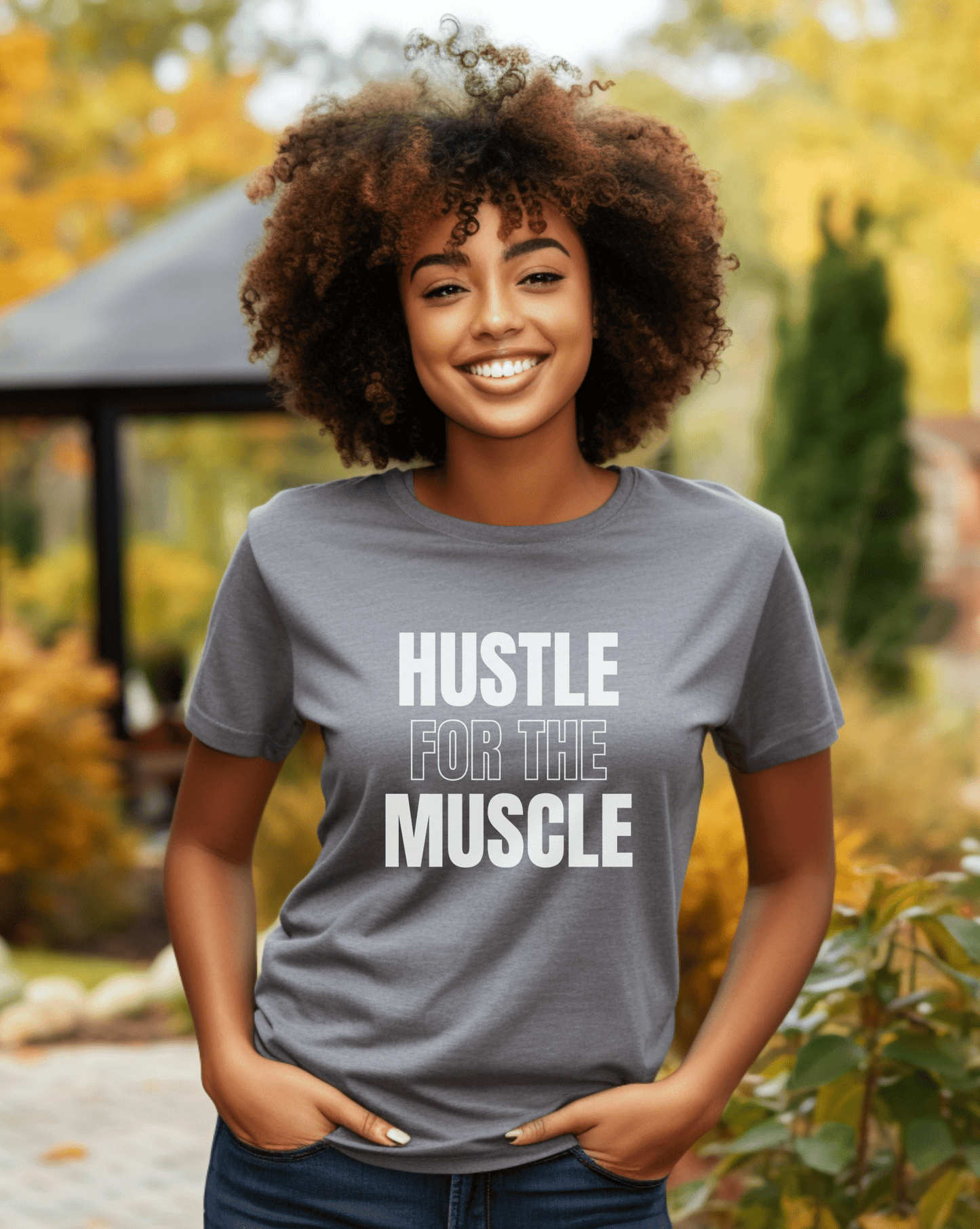 Hustle for the Muscle Gym Shirt - Get Strong, Unisex Short Sleeve Tee - The Pura Vida Co.